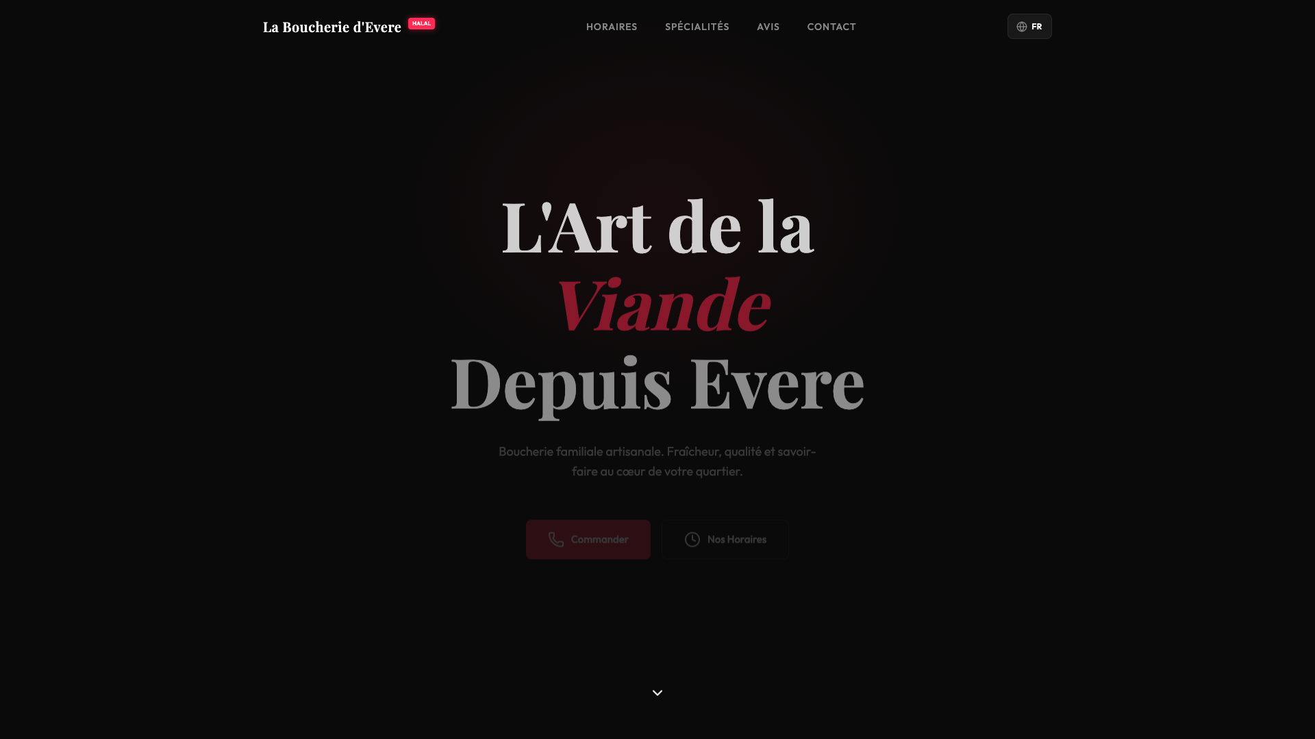 Boucherie d'Evere - site pour boucherie halal artisanale avec livraison à Bruxelles
